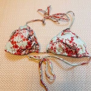 Cherry blossom bikini top